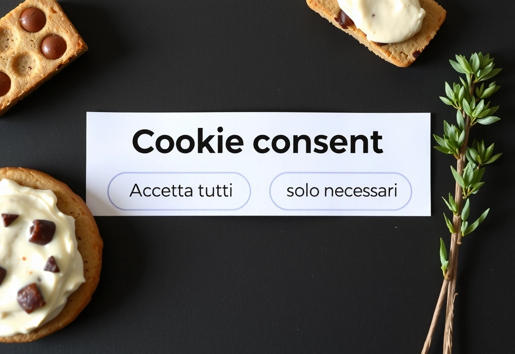 Esempio di banner di consenso cookie per AthleteFuel Italia